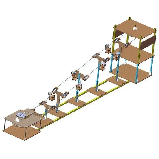  Wooden Cable Car STEM Kit For Kids Hands On Learning -  ToylandEU™