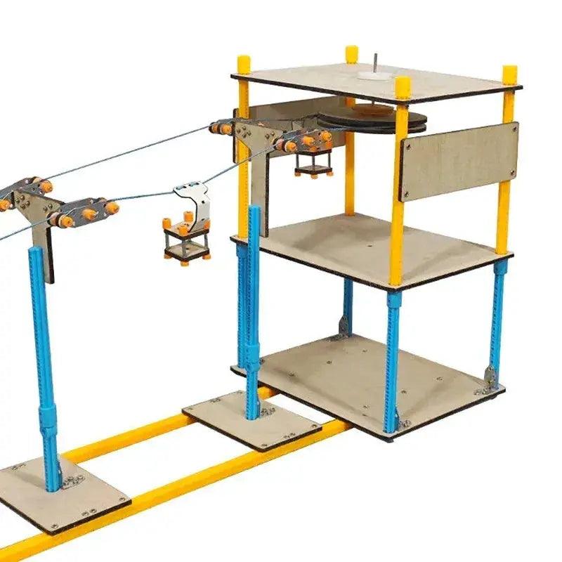  Wooden Cable Car STEM Kit For Kids Hands On Learning -  ToylandEU™