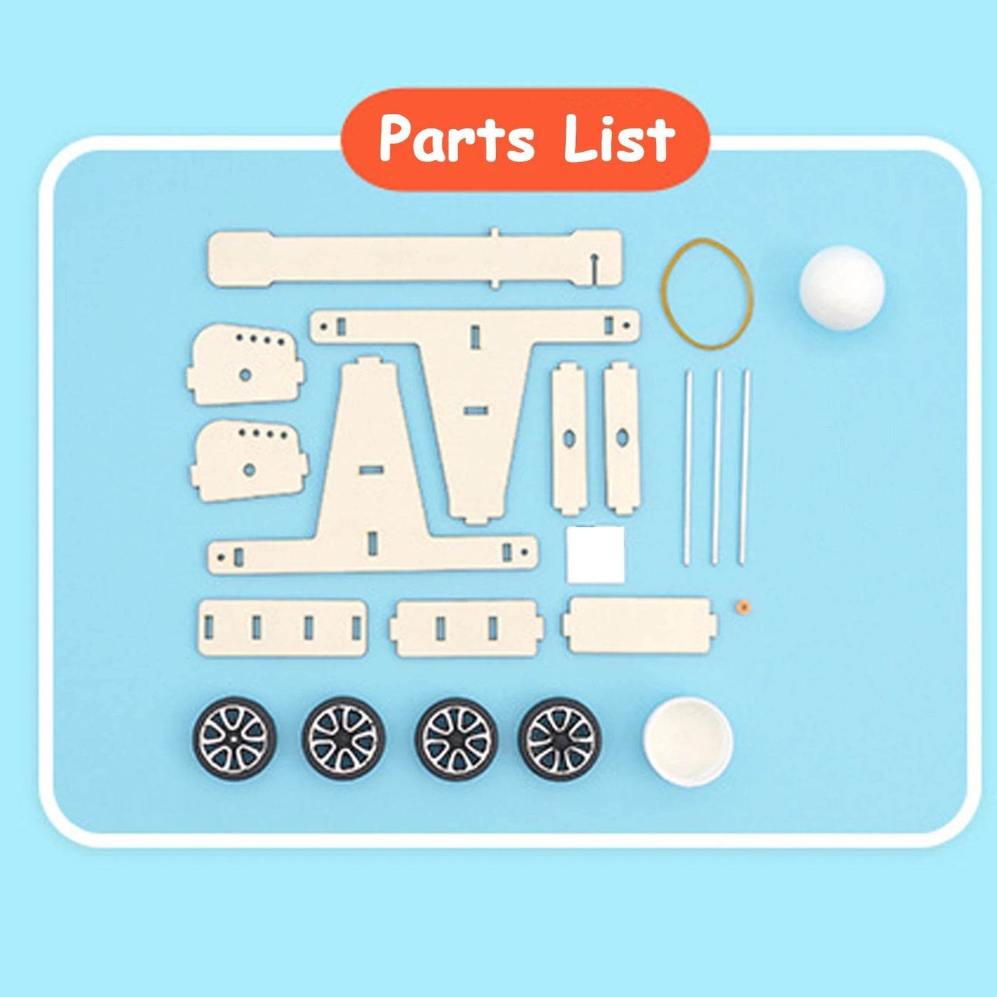 Wooden Catapult Model Kit DIY Trebuchet Educational Science Assembly Building Blocks Toys for Children Physics Experiment Games - ToylandEU