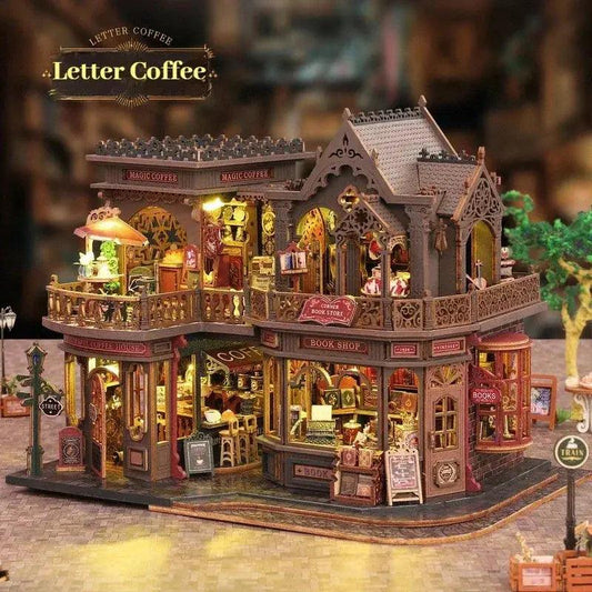  Wooden DIY Dollhouse Kit Handmade Mini Furniture -  ToylandEU™