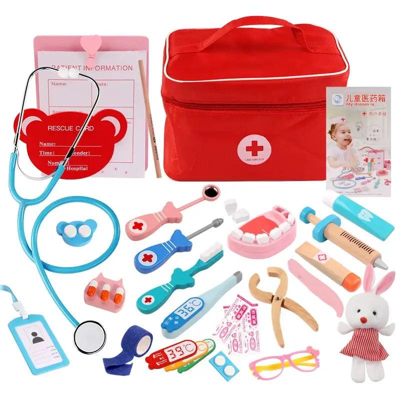  Wooden Dentist Kit For Imaginative Play CE Certified -  ToylandEU™