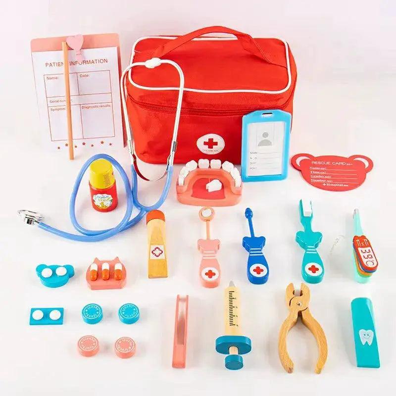  Wooden Dentist Kit For Imaginative Play CE Certified -  ToylandEU™