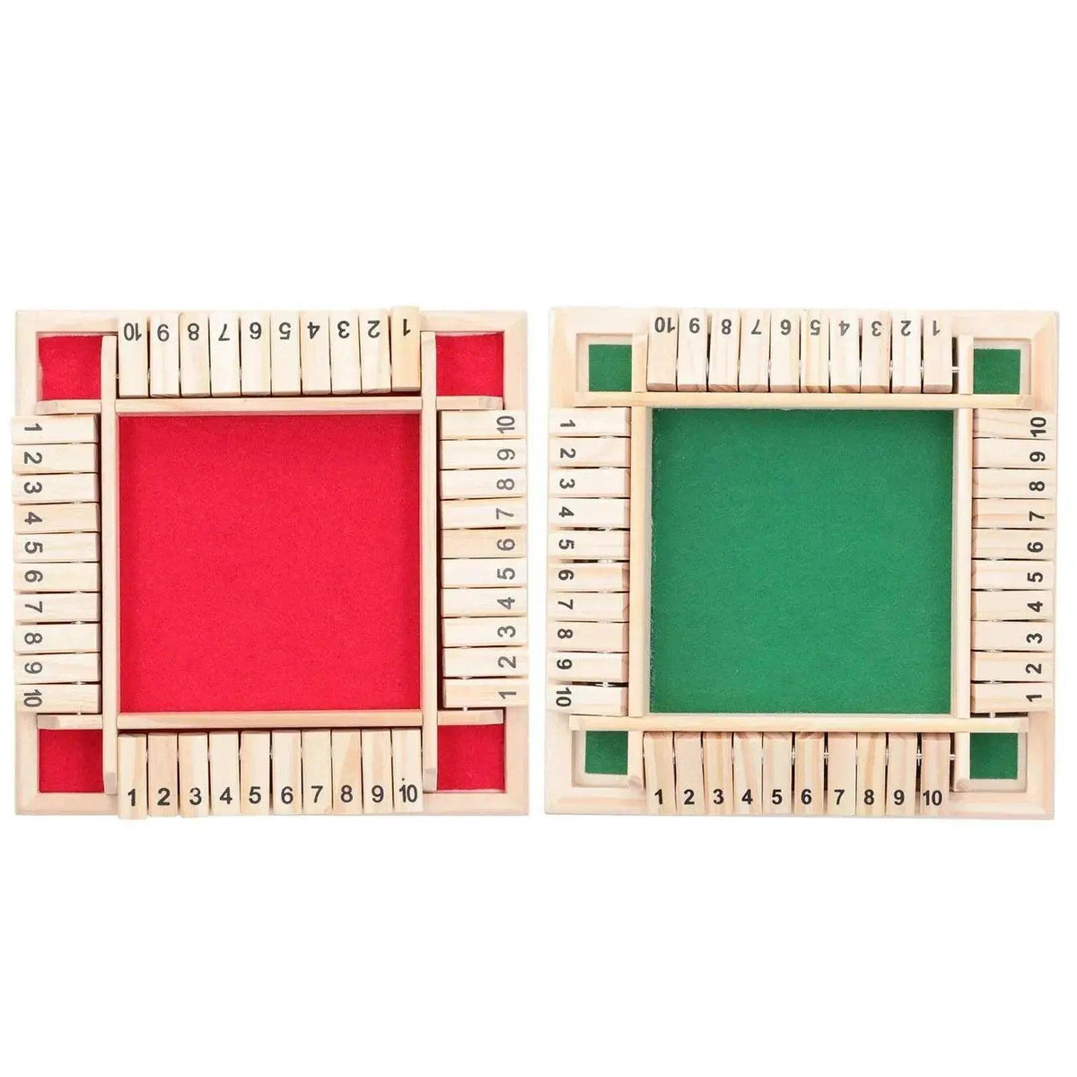  Wooden Dice Game Set for 4 Players - Fun Party Supplies for KTV, Pub, and Bar -  ToylandEU™