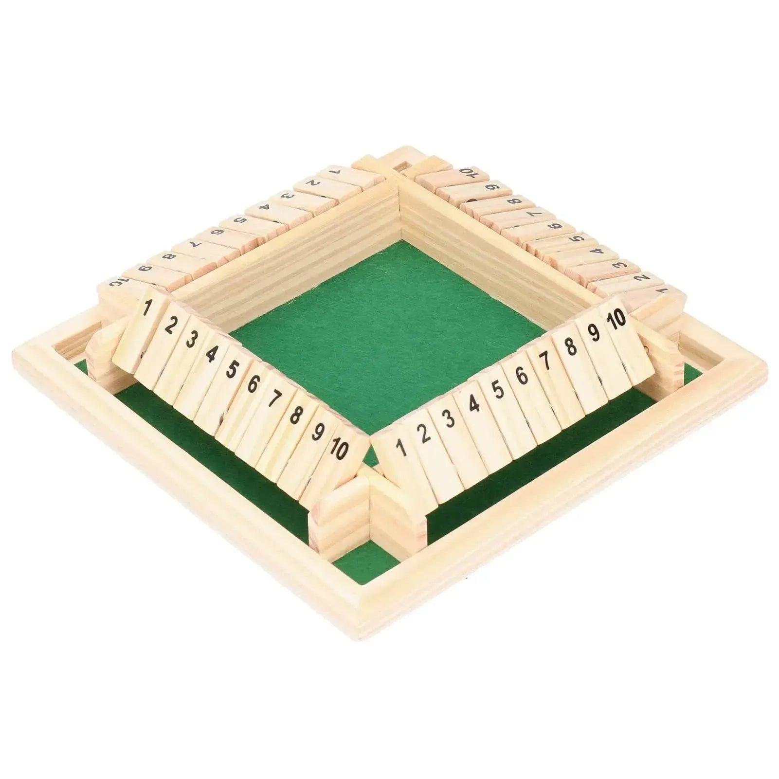  Wooden Dice Game Set for 4 Players - Fun Party Supplies for KTV, Pub, and Bar -  ToylandEU™