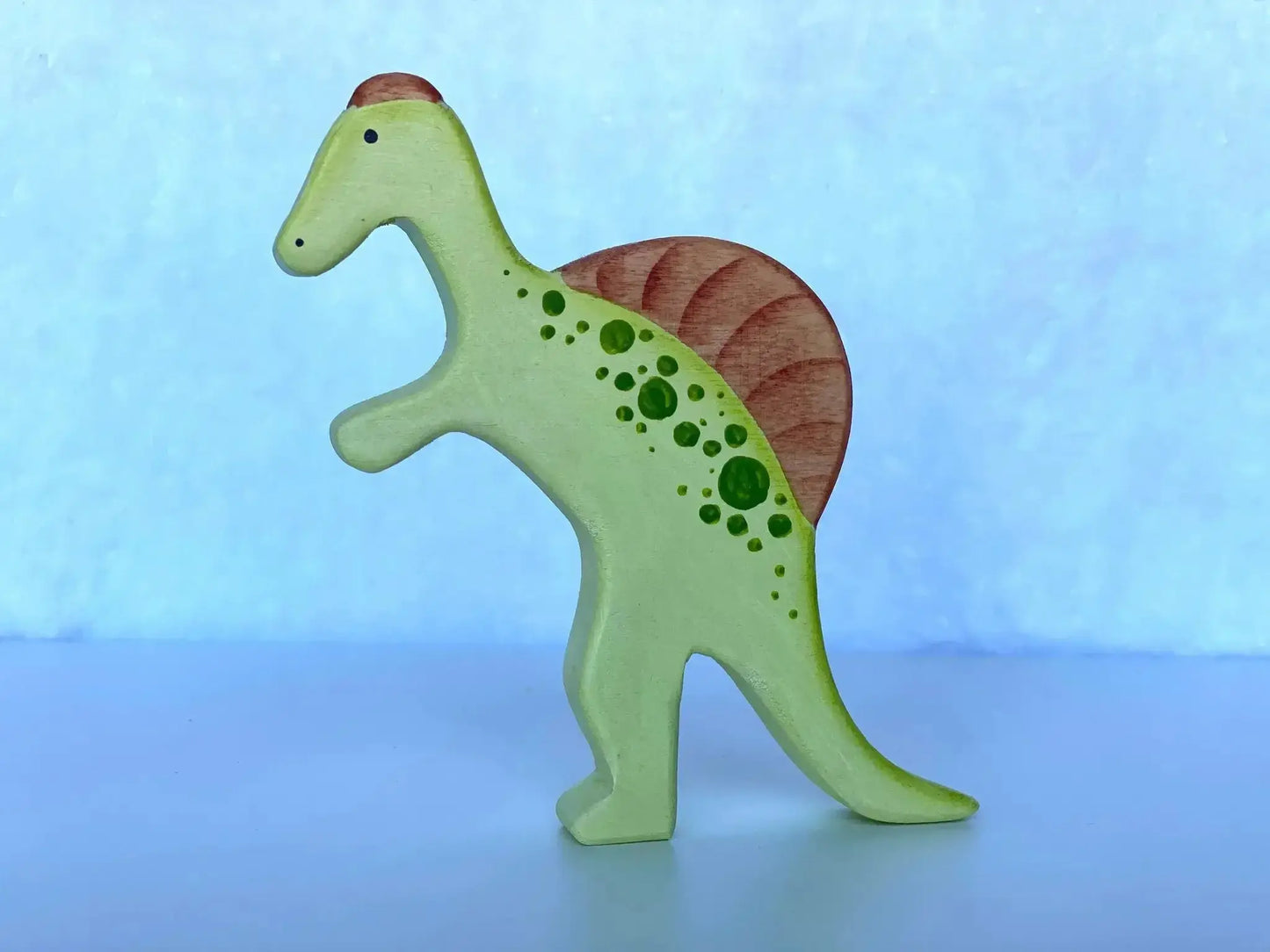 Wooden Dinosaur Set Of 7 For Safe Imaginative Play - ToylandEU