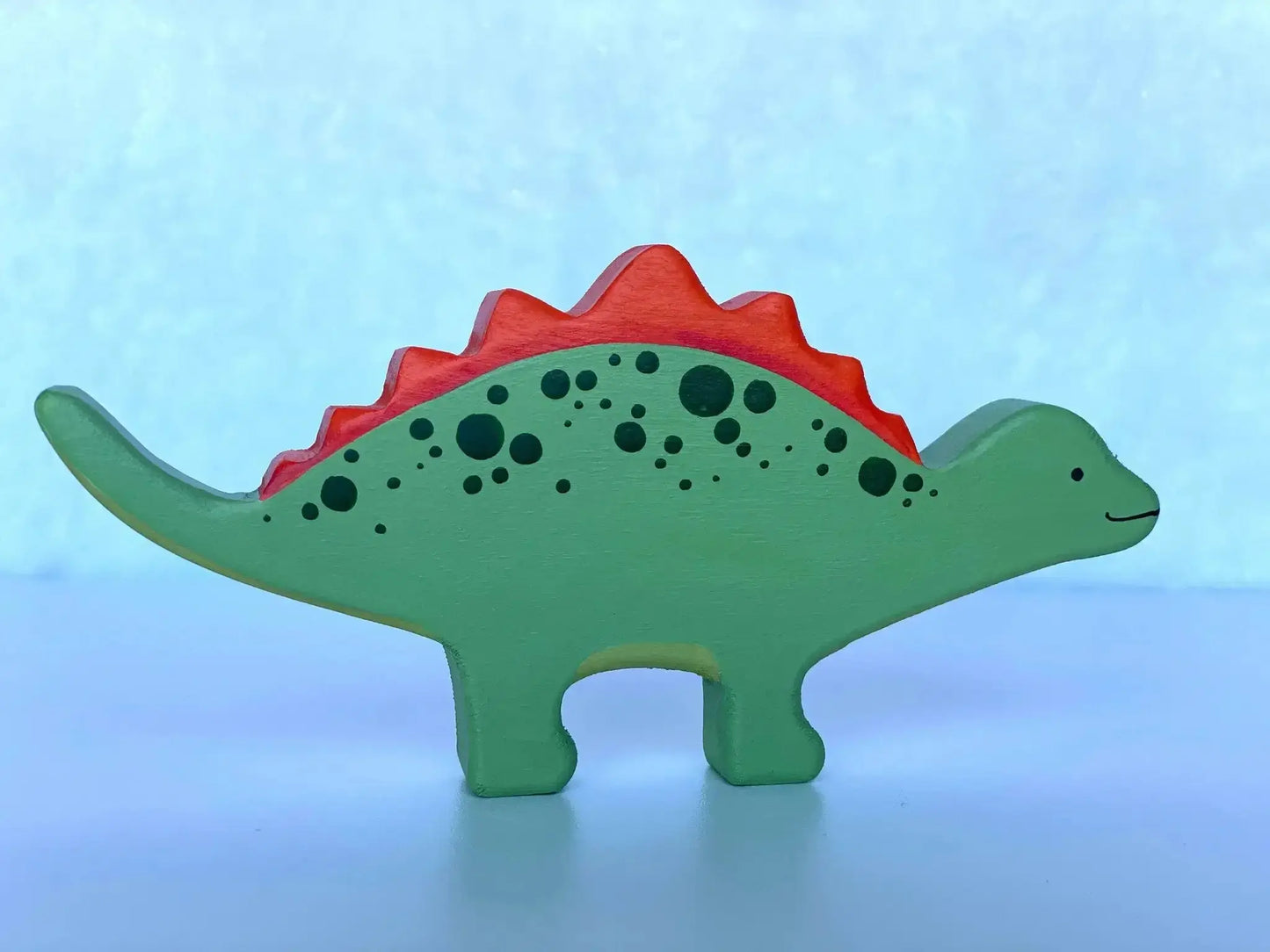 Wooden Dinosaur Set Of 7 For Safe Imaginative Play - ToylandEU