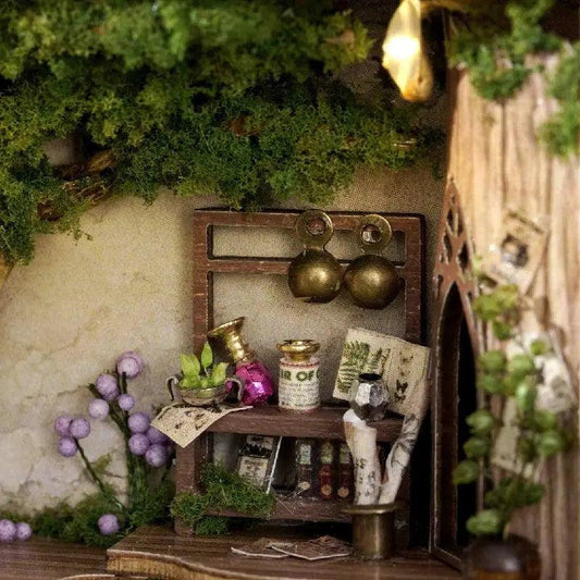  Wooden Doll House 3D Puzzle Kit With Lighting -  ToylandEU™
