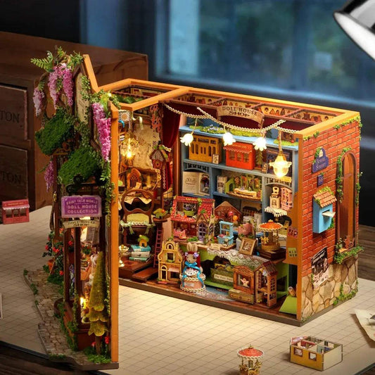  Wooden Dollhouse Kit 3D Puzzle for Diy Room Decor Teens -  ToylandEU™