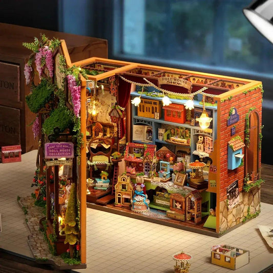  Wooden Dollhouse Kit 3D Puzzle for Diy Room Decor Teens -  ToylandEU™