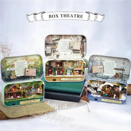  Wooden Dollhouse Kit Premium Led Light DIY -  ToylandEU™