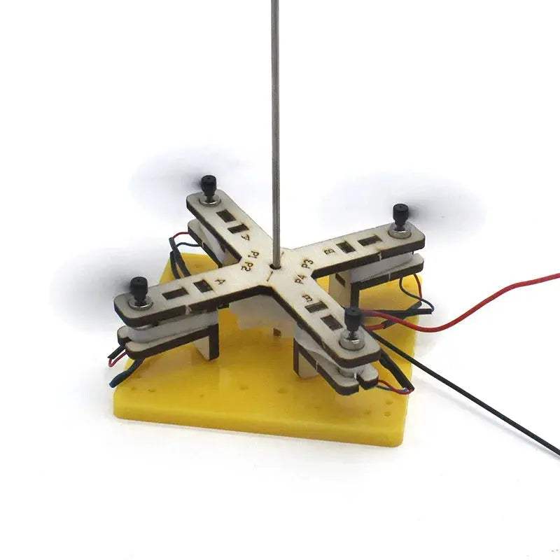 Wooden Drone Model Educational Toy For Kids Learning Physics - ToylandEU