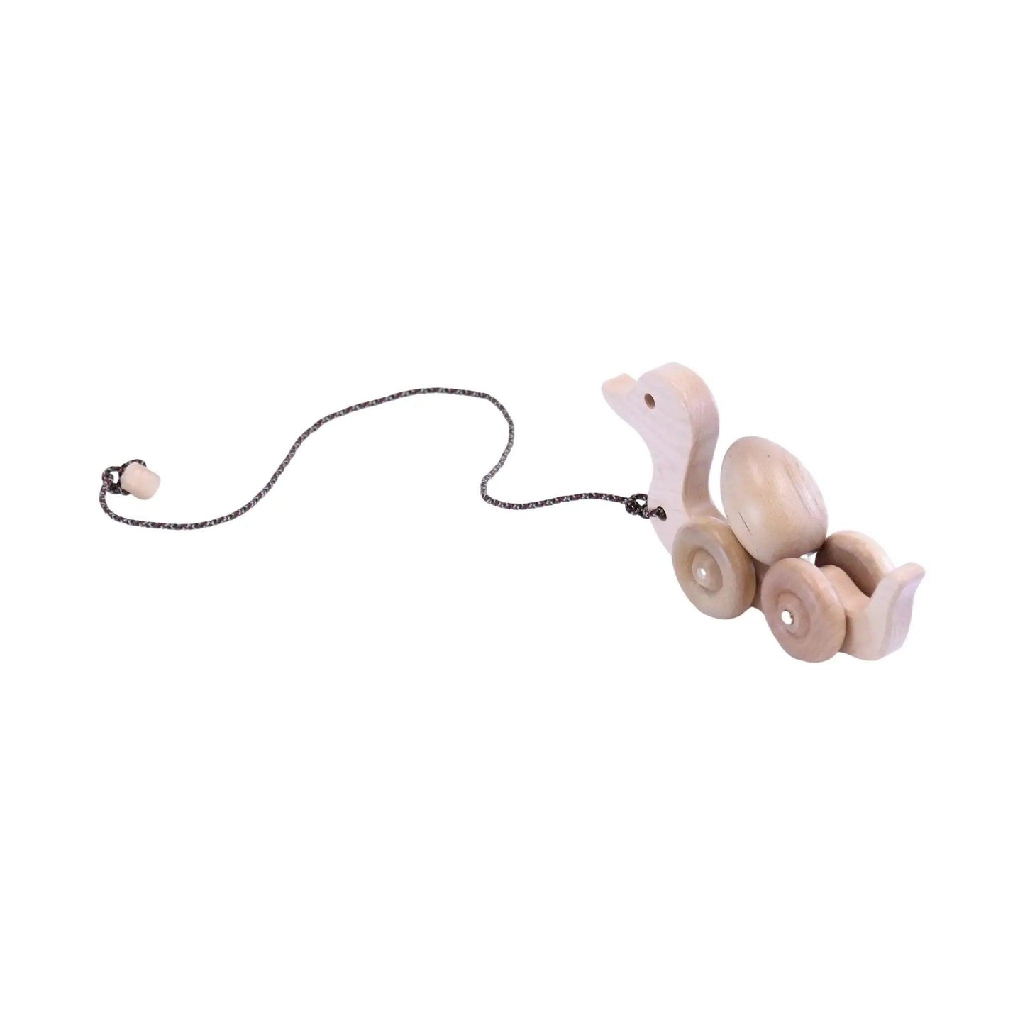  Wooden Duck Pull Toy With Rotating Egg For Toddlers -  ToylandEU™