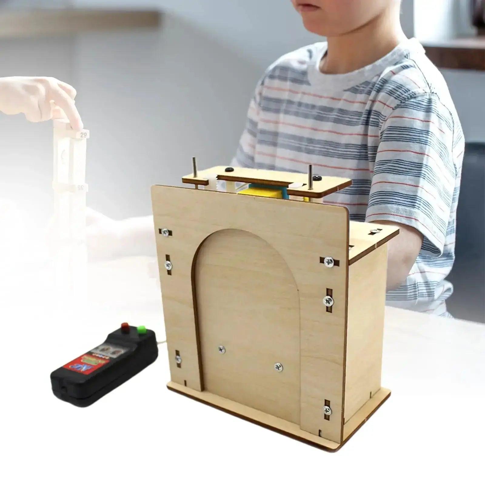  Wooden Elevator Door Kit Science Education Toy Stem -  ToylandEU™