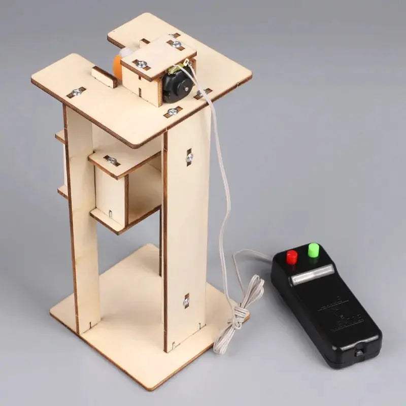 Wooden Elevator STEM Educational Toy for Kids Learning Kit - ToylandEU