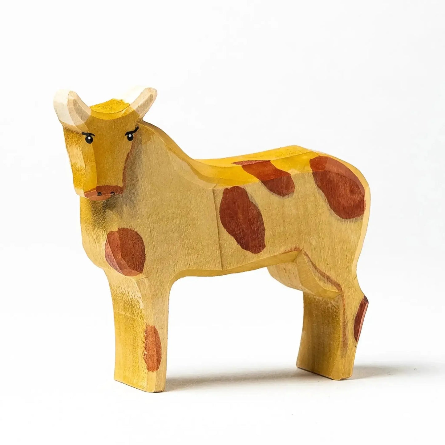 Handmade Wooden Farm Animal Toys Set For Imaginative Play - ToylandEU