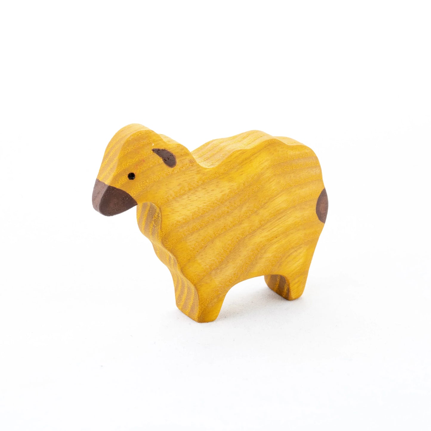 Wooden Farm Animals Set Handcrafted Playful Educational 11 Pieces - ToylandEU