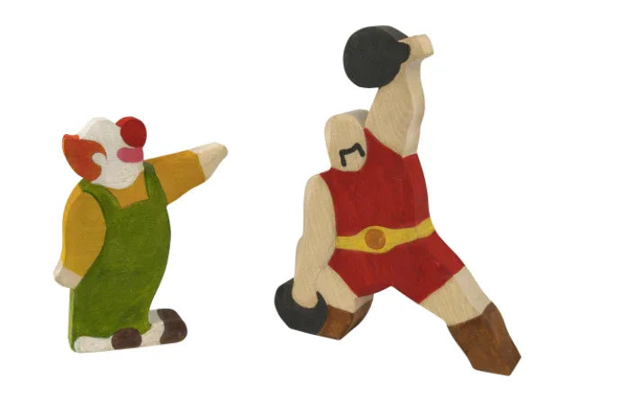 Handmade Wooden Figurines Set Of 23 For Imaginative Play - ToylandEU