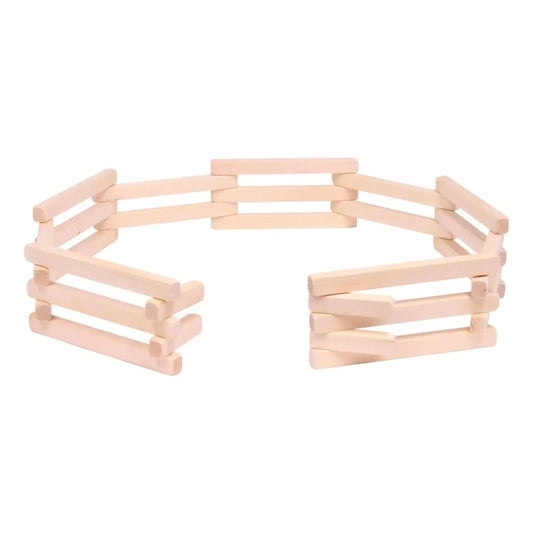  Wooden Folding Corral Fence Toy, 68" Long, Amish-Made Quality -  ToylandEU™
