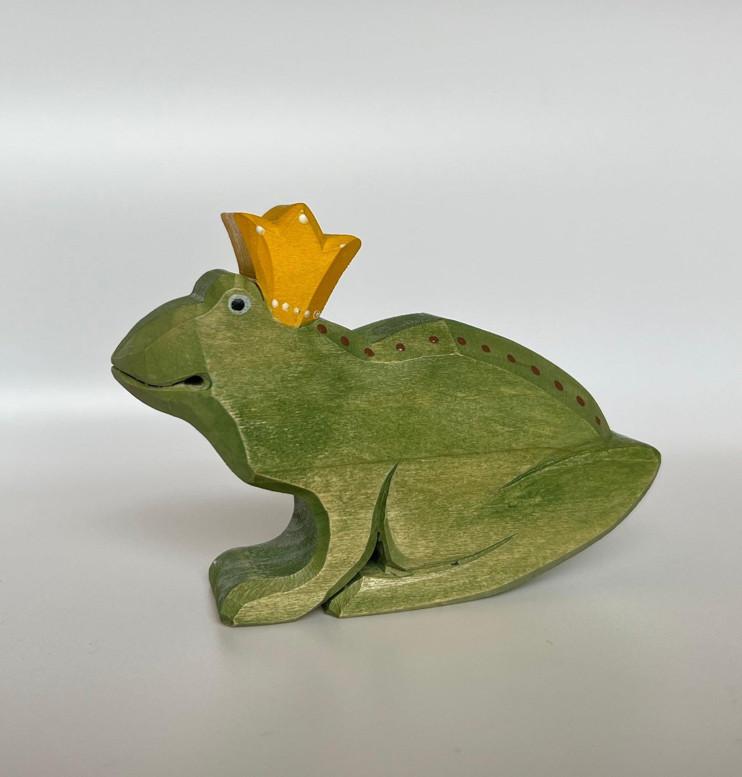  Wooden Frog Toy Educational Handcrafted Fine Motor 