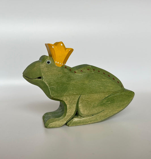  Wooden Frog Toy Educational Handcrafted Fine Motor 
