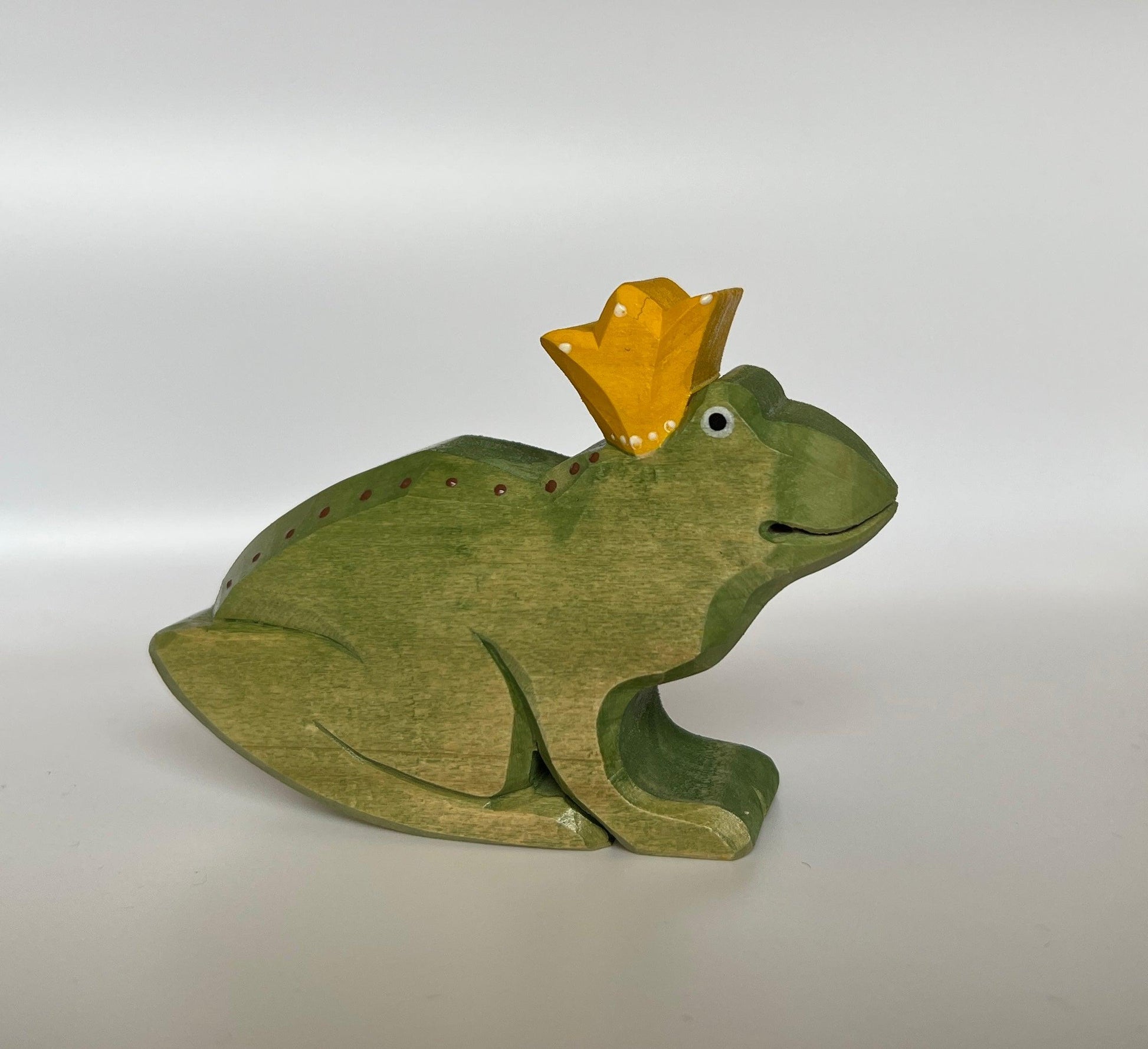  Wooden Frog Toy Educational Handcrafted Fine Motor 