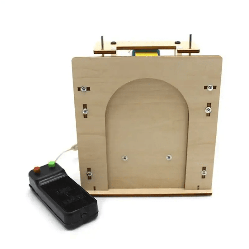 Wooden Garage Door STEM Kit For Kids DIY Educational Model - ToylandEU