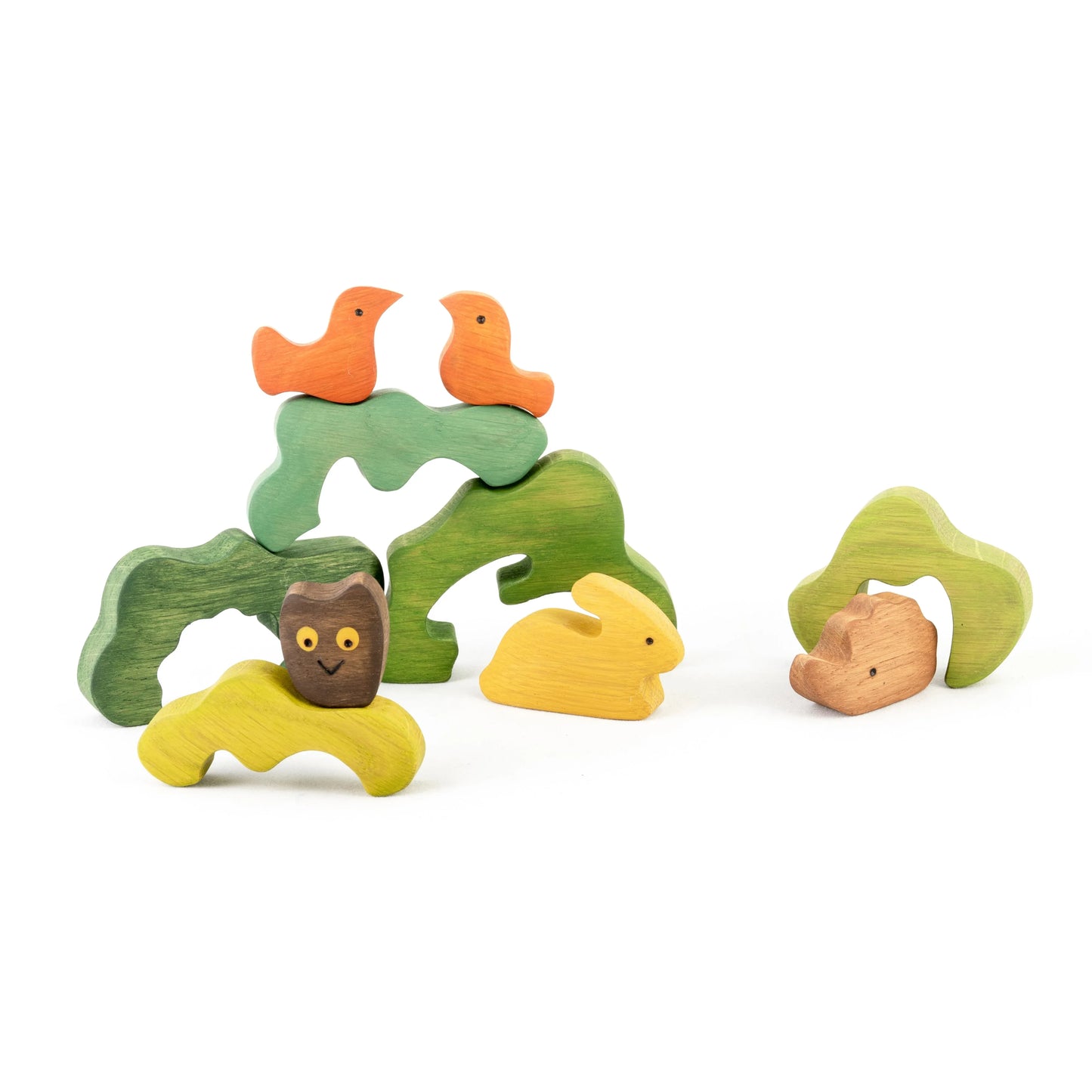 Wooden Hidden Animals Puzzle For Open Ended Play And Learning - ToylandEU