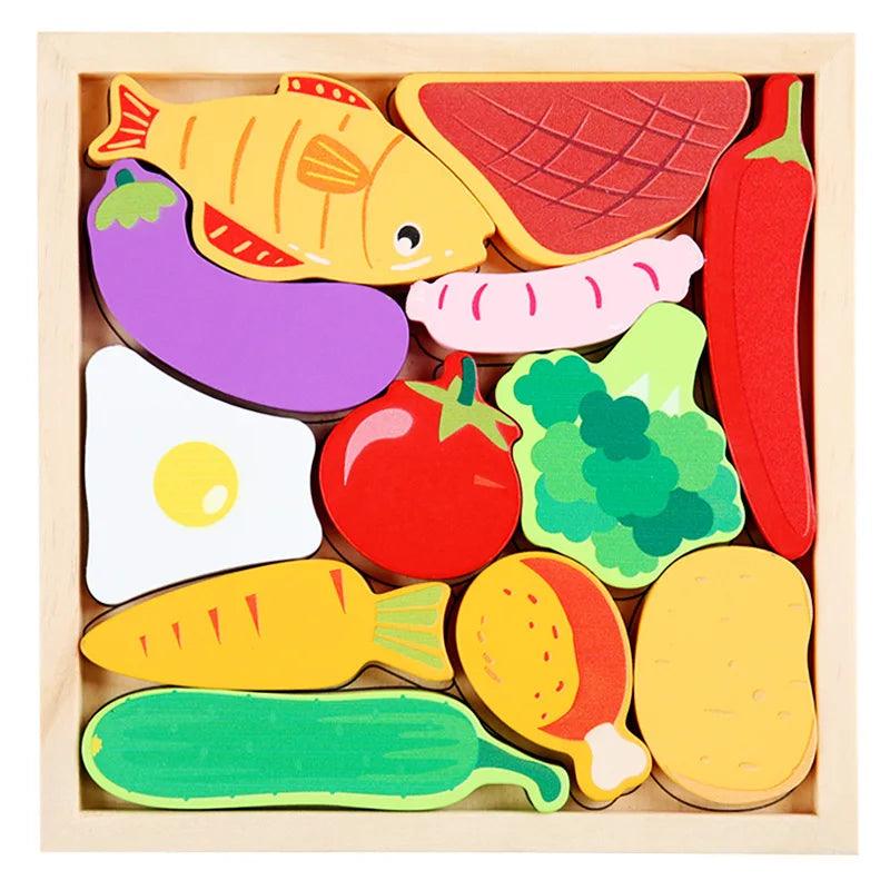  Wooden Jigsaw Puzzle | 3D Animal Puzzle | Toylandeu™ 