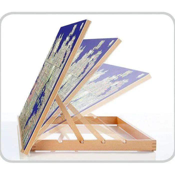 Wooden Jigsaw Puzzle Board With Ergonomic Adjustable Settings - ToylandEU