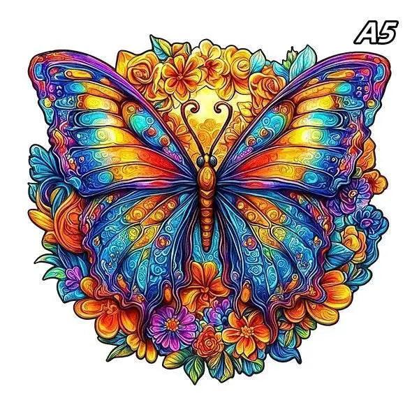  Unique Brain Training Animal Shape 3D Tiger Jigsaw Puzzle Educational Wooden Toy Gift for Kids and Adults -  ToylandEU™