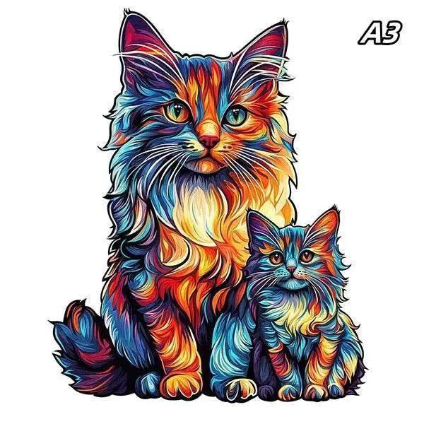  Unique Brain Training Animal Shape 3D Tiger Jigsaw Puzzle Educational Wooden Toy Gift for Kids and Adults -  ToylandEU™