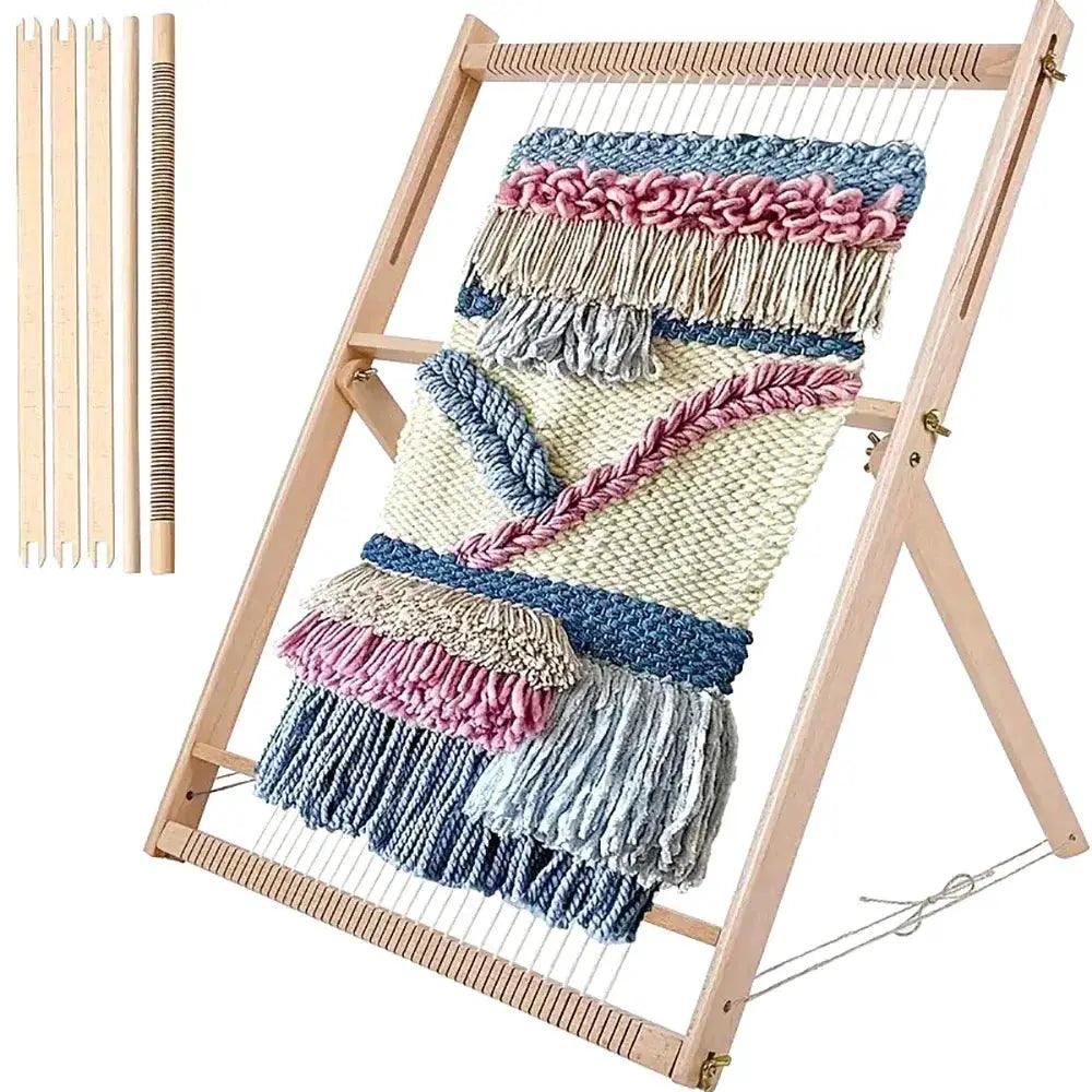  Wooden Loom for DIY Weaving Beech Wood 35 Notches -  ToylandEU™