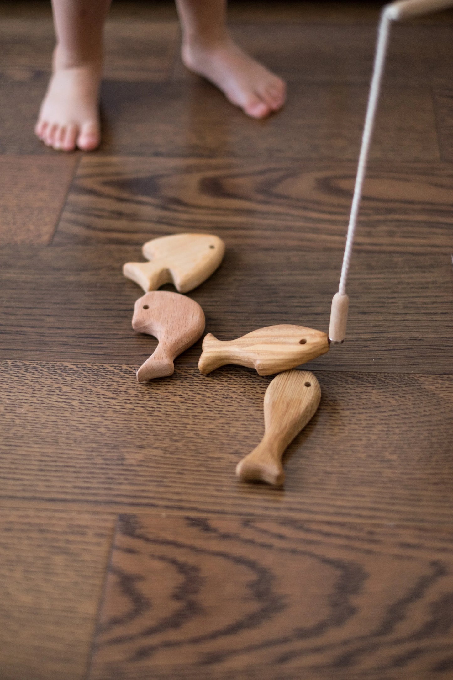 Wooden Magnetic Fishing Game For Kids Develops Fine Motor Skills - ToylandEU