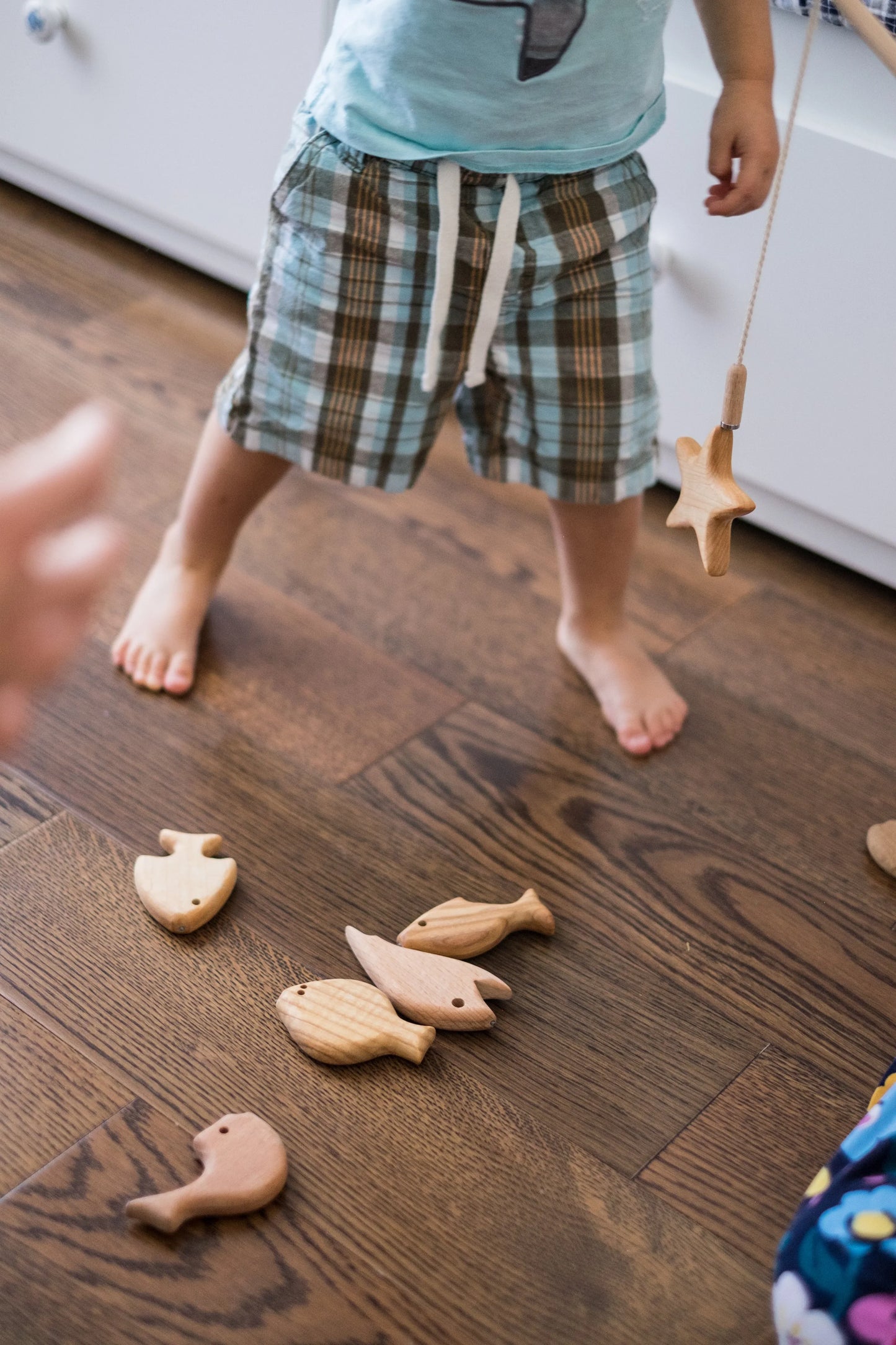 Wooden Magnetic Fishing Game For Kids Develops Fine Motor Skills - ToylandEU