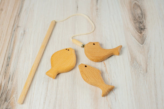 Wooden Magnetic Fishing Game For Kids Develops Skills - ToylandEU