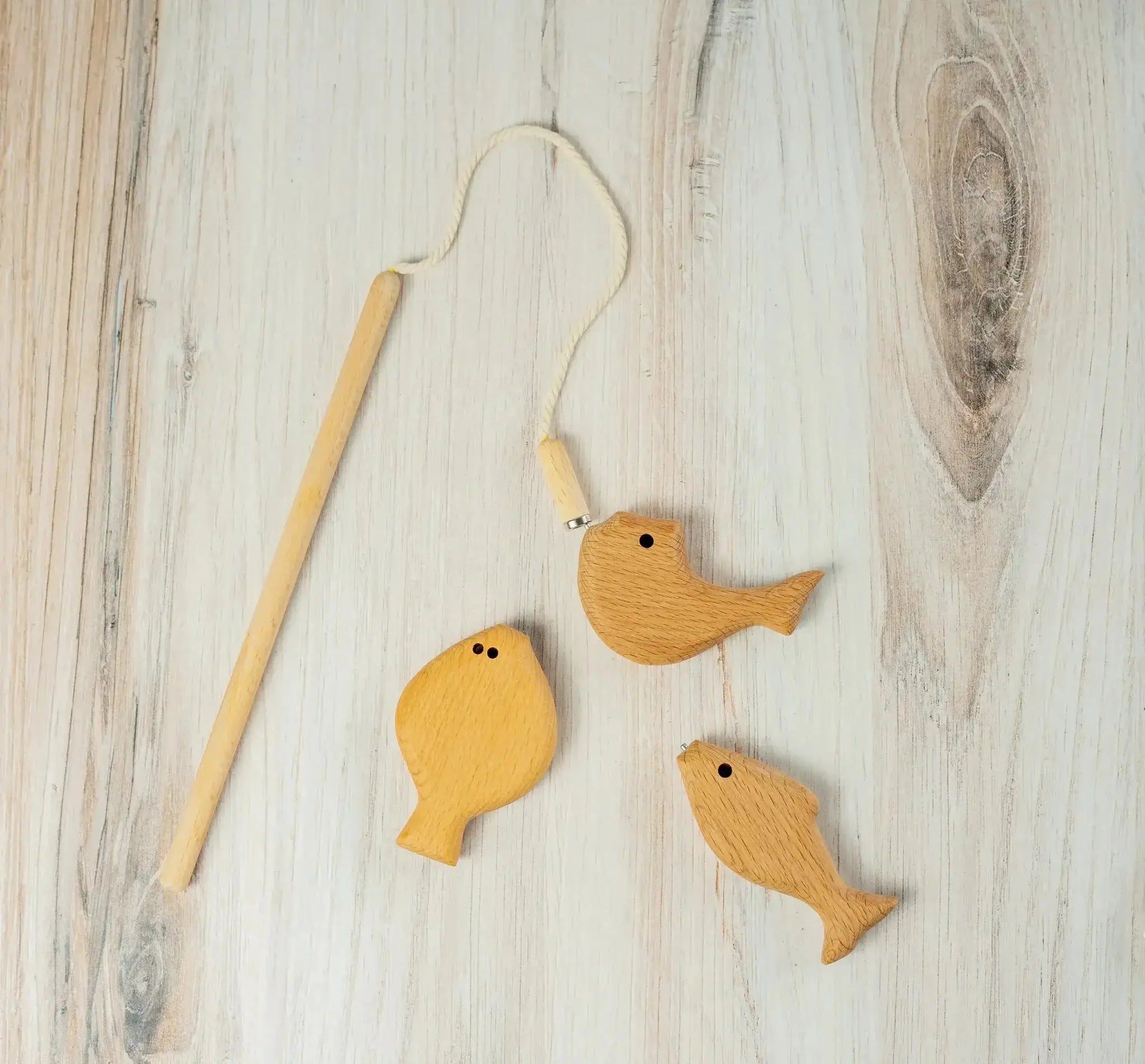 Wooden Magnetic Fishing Game For Kids Educational Fun - ToylandEU