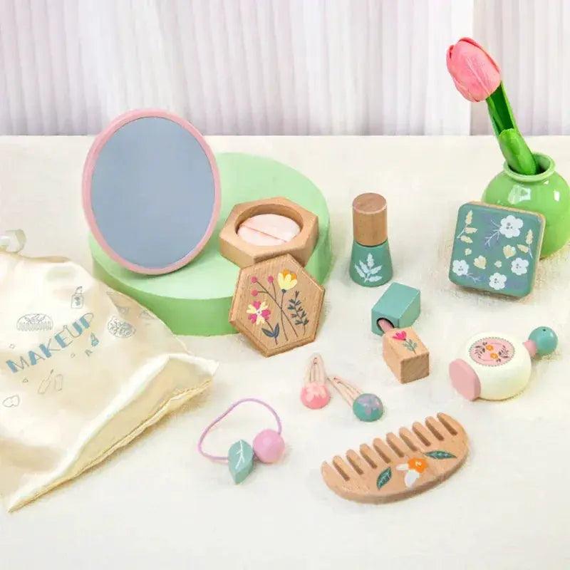 Wooden Makeup Toy Set Safe Beech Wood For Kids -  ToylandEU™
