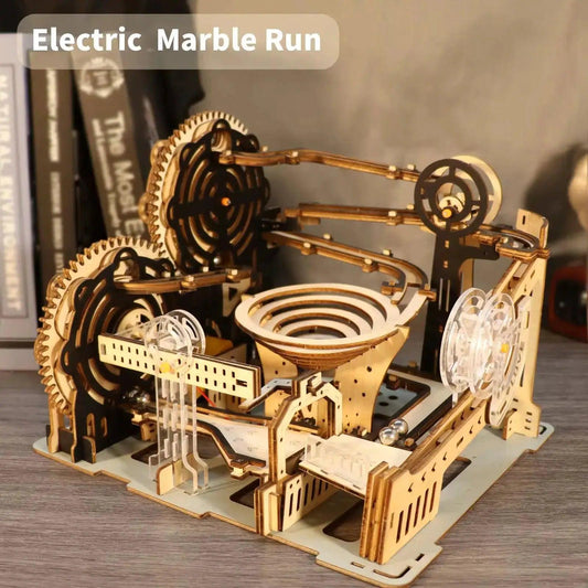  Wooden Marble Run 3D Puzzle Kit No Chemicals Gift -  ToylandEU™