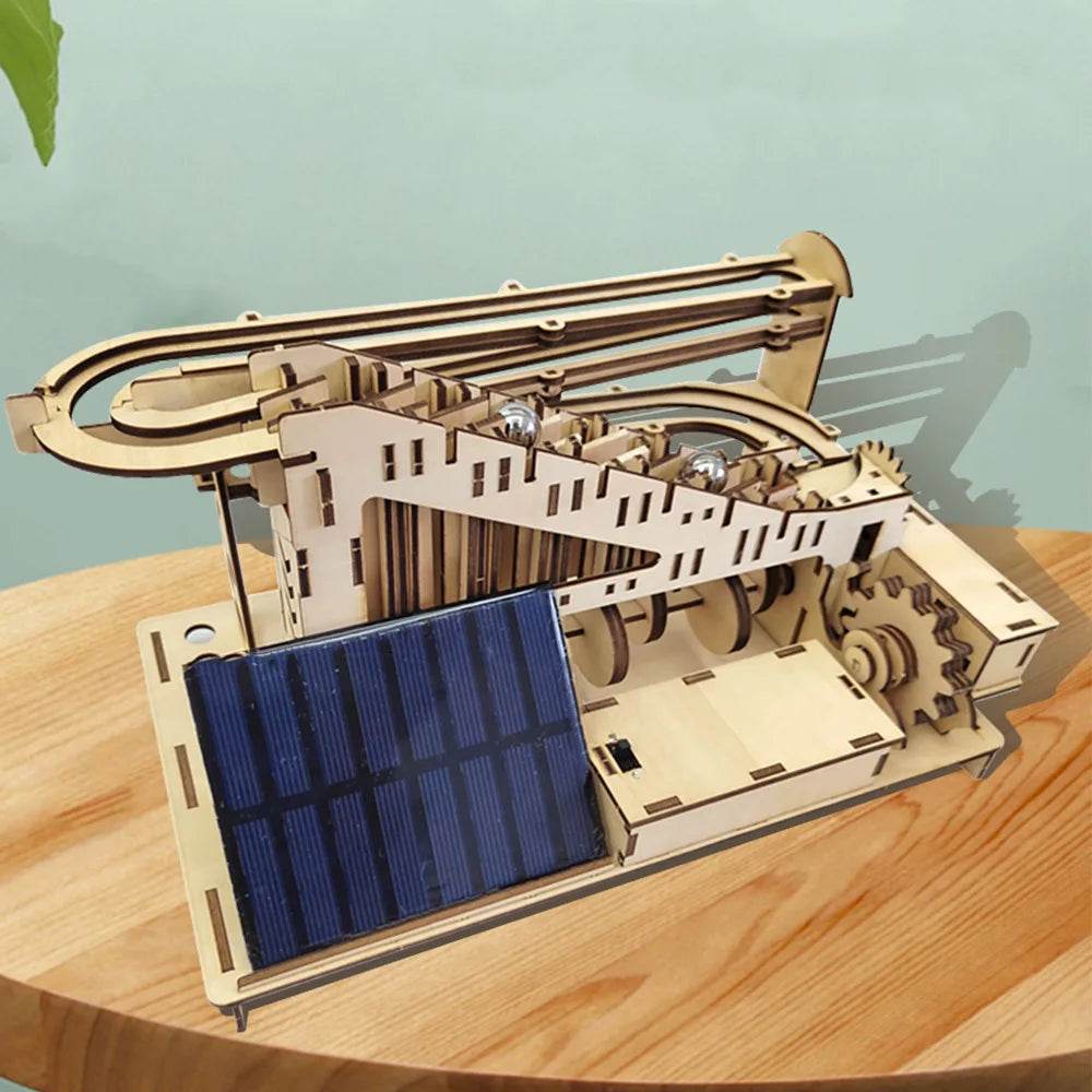 Wooden Marble Run Puzzle - Engaging Educational Toy for All Ages - ToylandEU