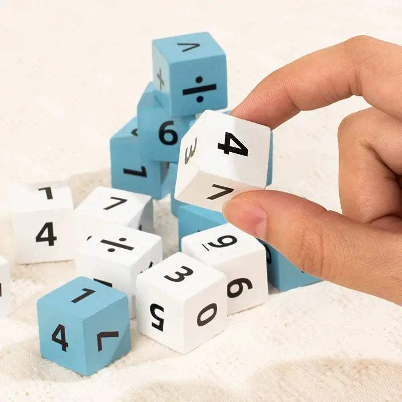 Wooden Math Thinking Games For Kids Number Puzzle Fun - ToylandEU