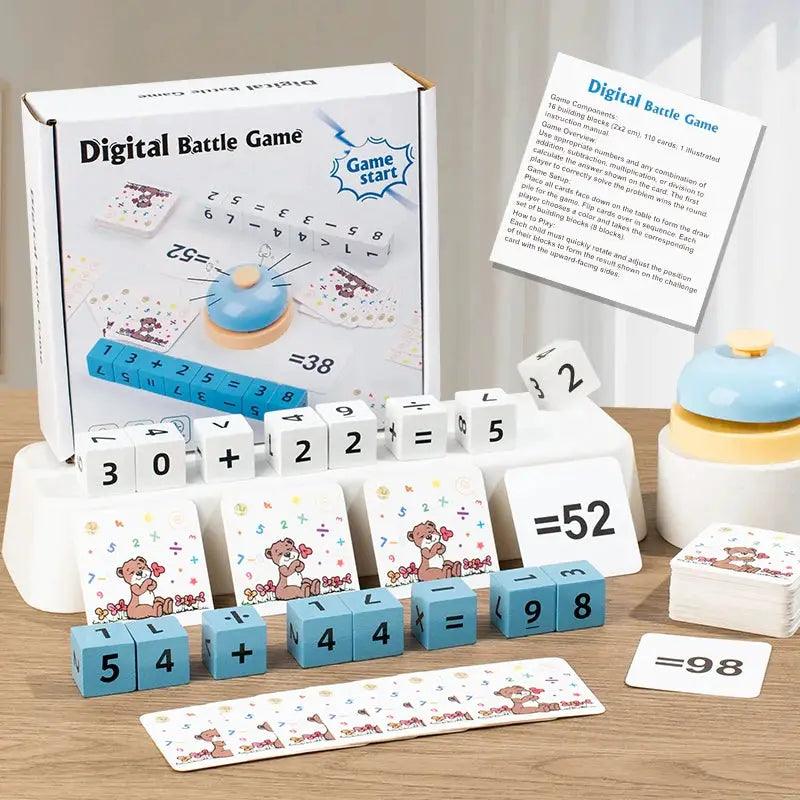  Wooden Math Thinking Games Number Puzzle For Kids -  ToylandEU™