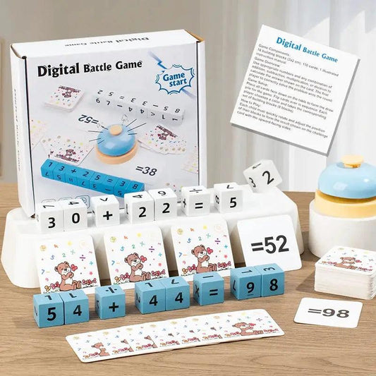 Wooden Math Thinking Games Number Puzzle For Kids -  ToylandEU™