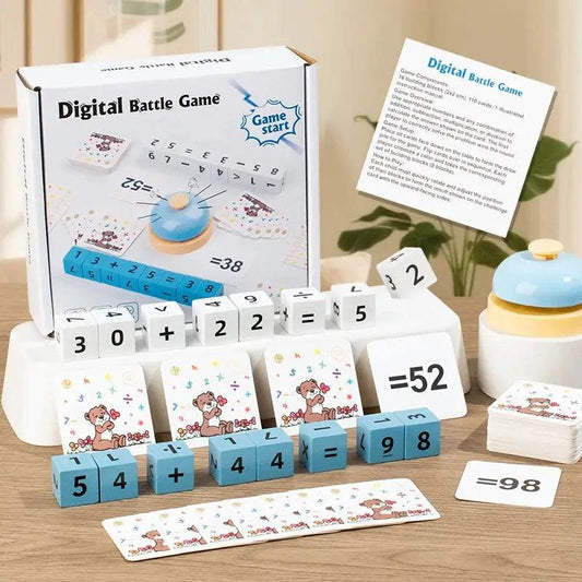  Wooden Math Thinking Games Number Puzzle For Kids -  ToylandEU™