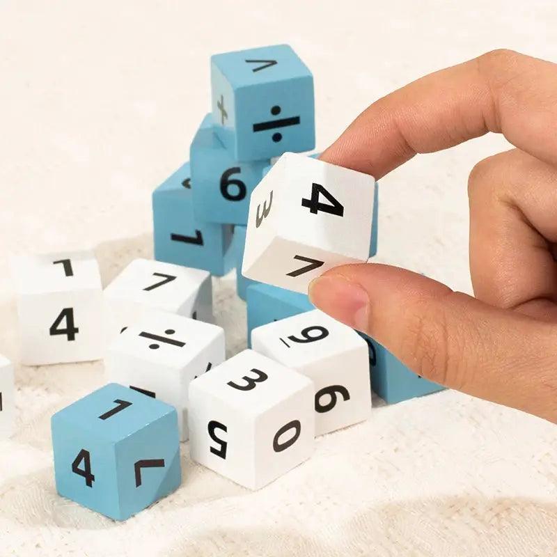  Wooden Math Thinking Games Number Puzzle For Kids -  ToylandEU™