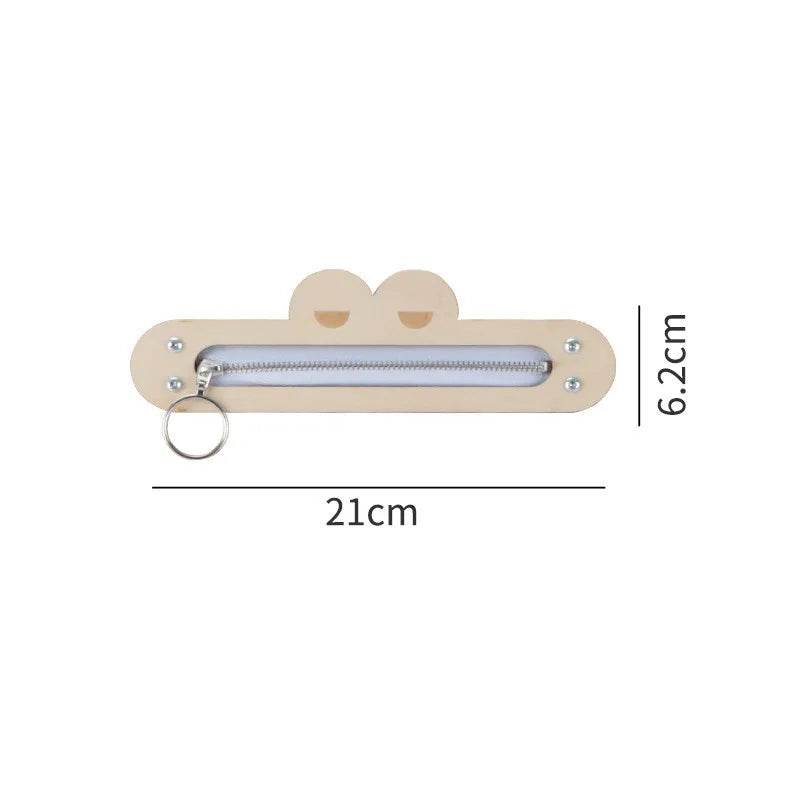 2024 Baby DIY Montessori Busy Board Wooden Accessories Castle Animal Letters Number Movement Educational Toys for Children Gifts - ToylandEU