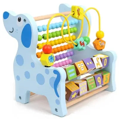 Wooden Montessori Math Abacus Toy for Early Learning Toyland EU