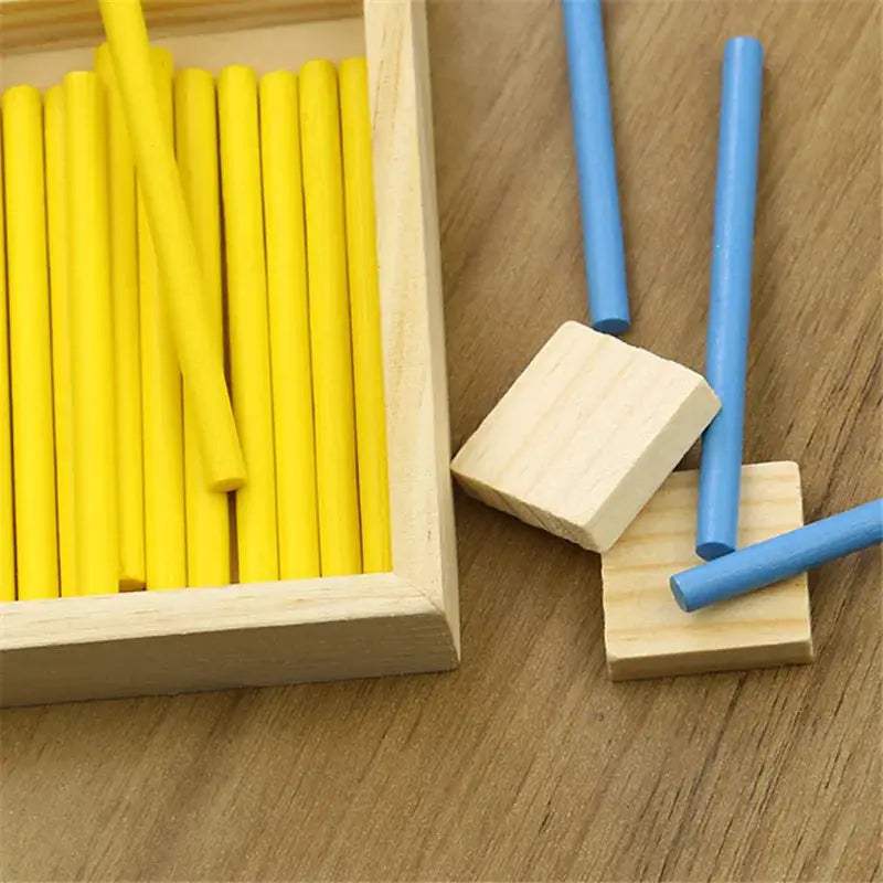Wooden Montessori Math Learning Toy Hands On Education - ToylandEU
