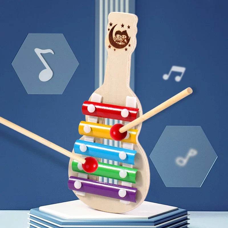 Wooden Montessori Music Toys for Babies and Toddlers Aged 1-3 Years - ToylandEU
