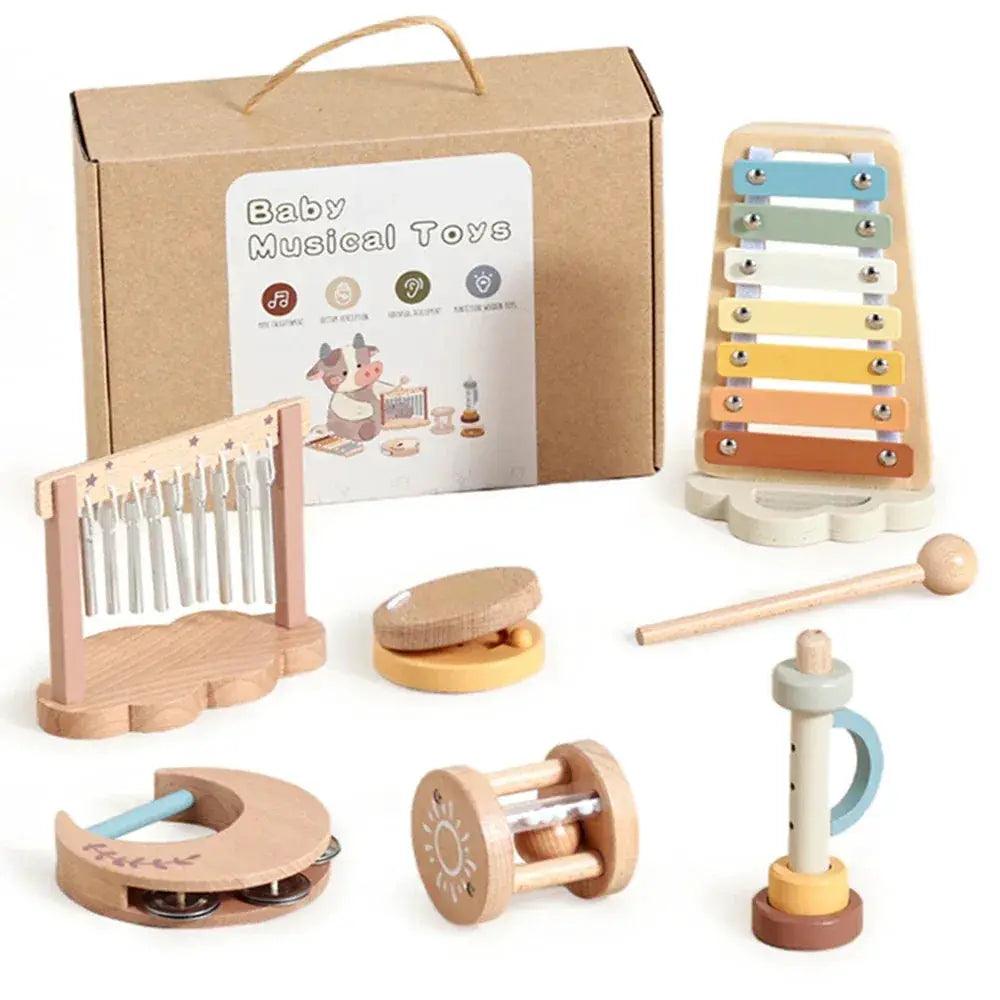  Wooden Montessori Musical Toys For Kids CE Certified -  ToylandEU™