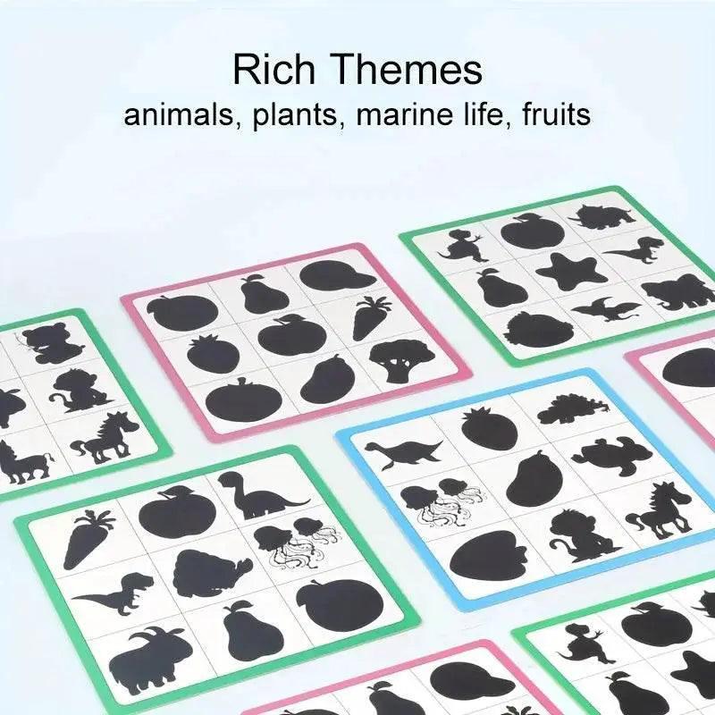  Wooden Montessori Shape Puzzle Educational Toys For Kids -  ToylandEU™